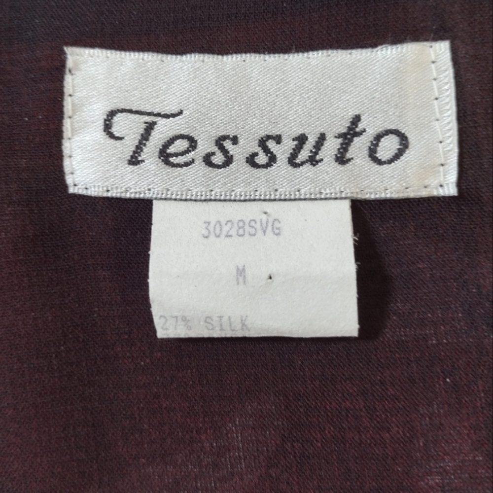 Tessuto Vintage Women's Red/Black Maxi Skirt Size (M) - Picture 4 of 12